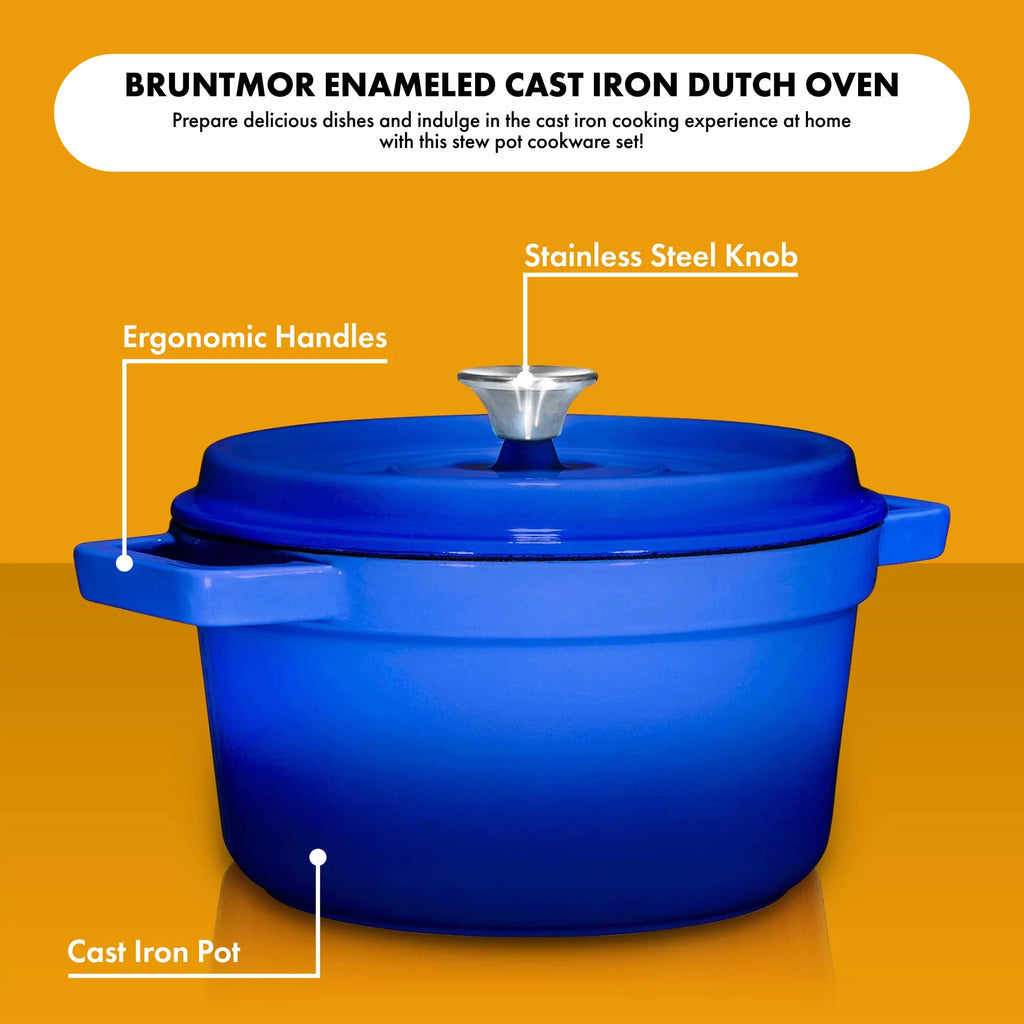 Enameled Cast Iron Dutch Oven 65 Quart R453335