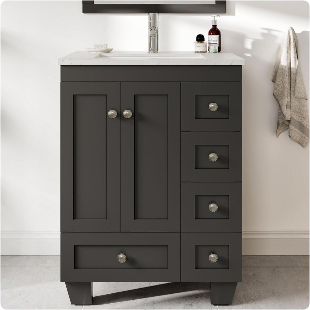 24" x 18" Espresso Bathroom Vanities Z7452