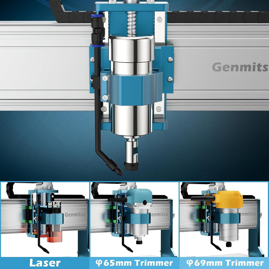 CNC Router Machine with Linear Guide & Ball Screw Motion, 360 x 300 x 12mm I3372