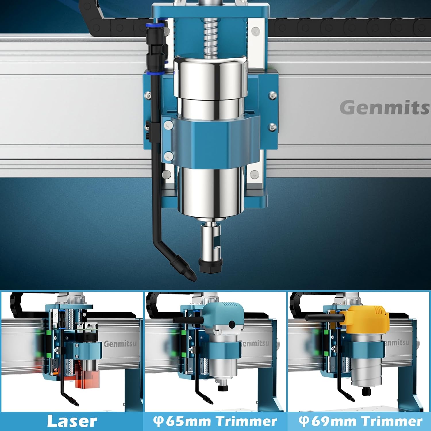 CNC Router Machine with Linear Guide & Ball Screw Motion, 360 x 300 x 12mm I3372