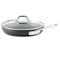 12-Inch Hard Anodized Nonstick Fry Pan with lid B150