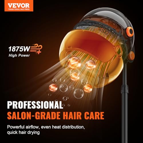 1875W Ionic Bonnet Hair Dryer with Timer S609220