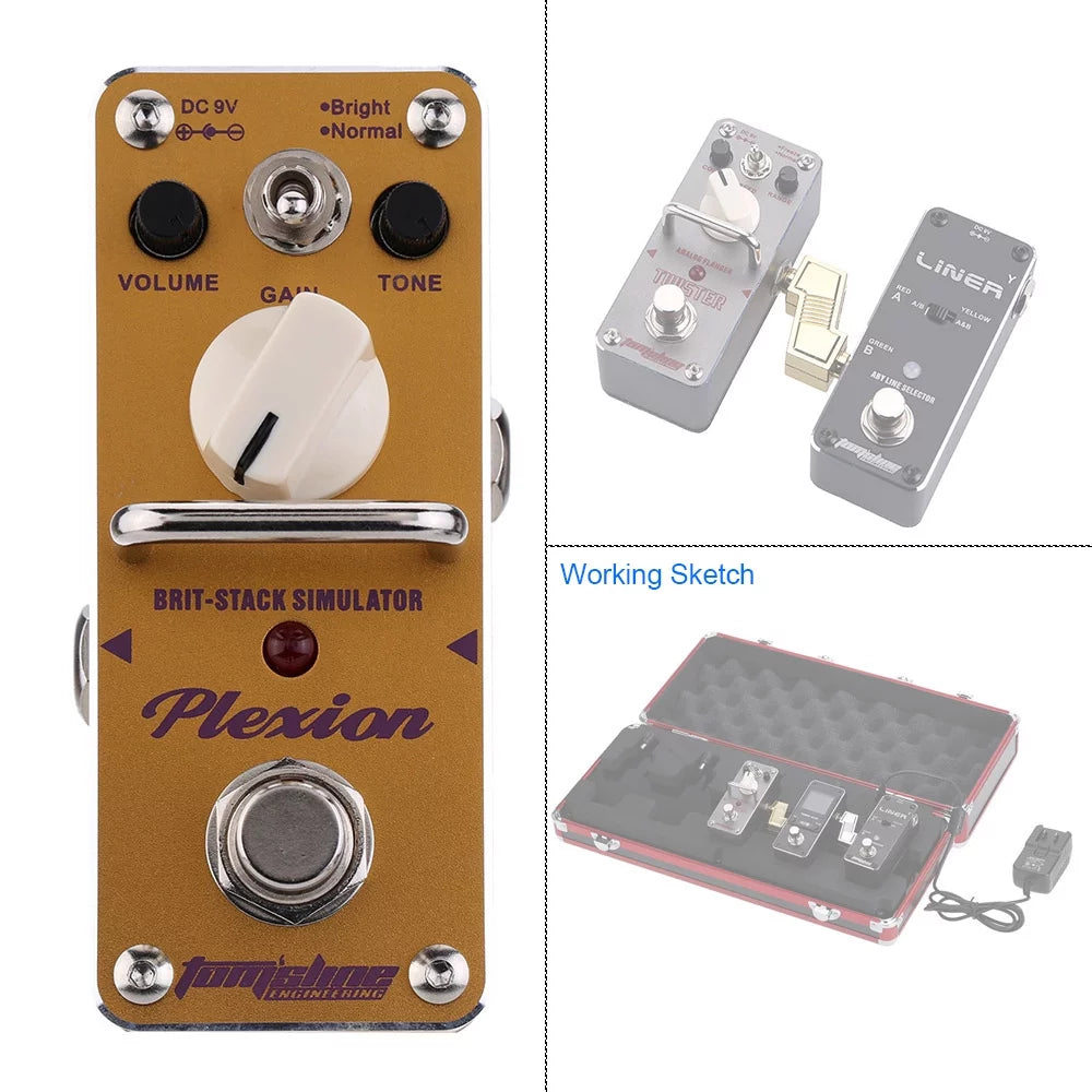 Mini Single Effect Electric Guitar Effect Pedal with True Bypass Z42083
