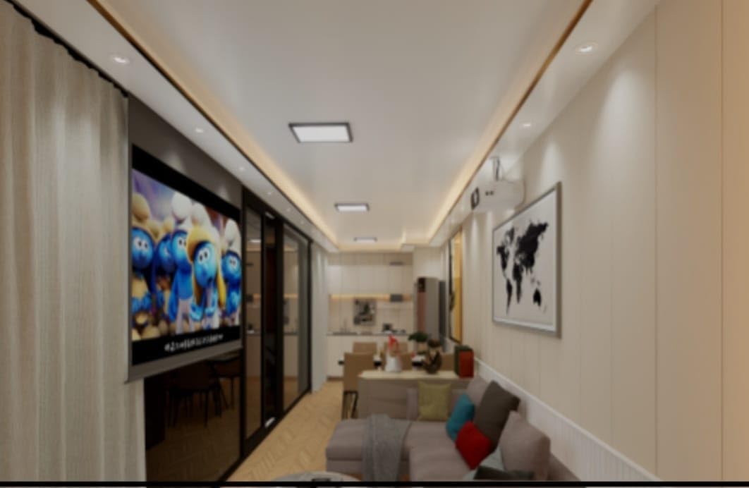 One-Bedroom Capsule House with Ensuite Bathroom K93831
