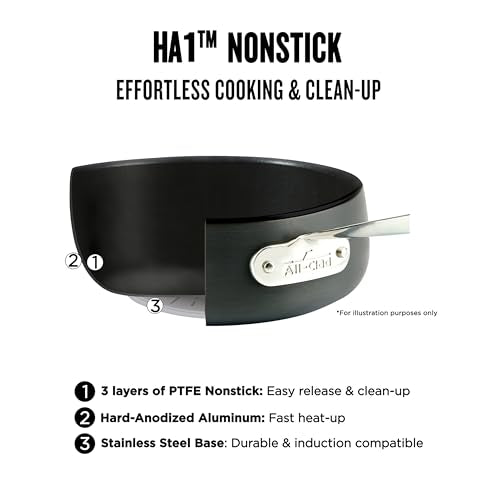 13 Piece Hard Anodized Nonstick Cookware Set Black X48808