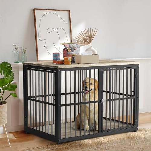XL Wooden Dog Crate with 3 Doors B829145