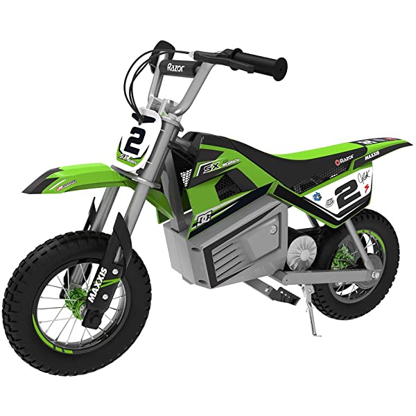 Yellow Electric Motocross Off-Road Bike W61922
