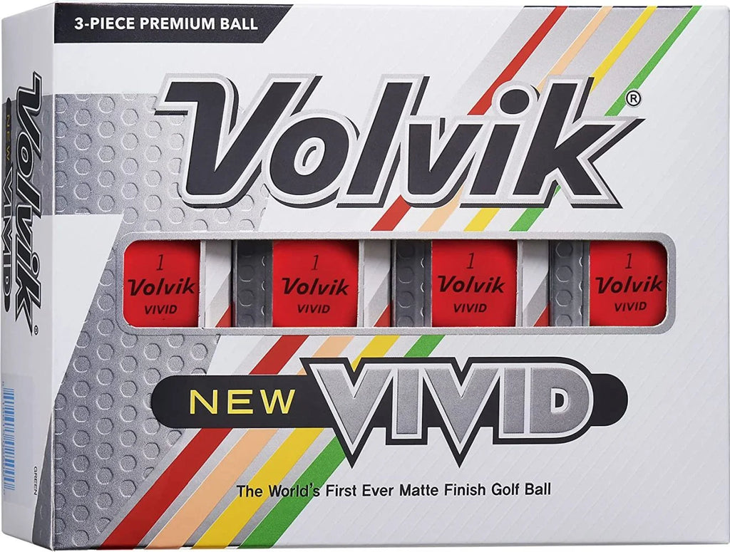 12pk Matte Red Golf Balls V21902