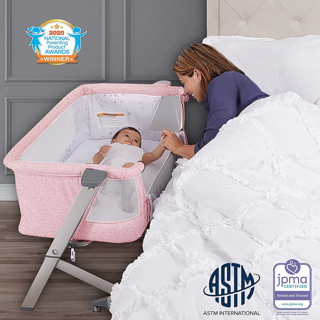 Pink Portable Baby Bassinet H724