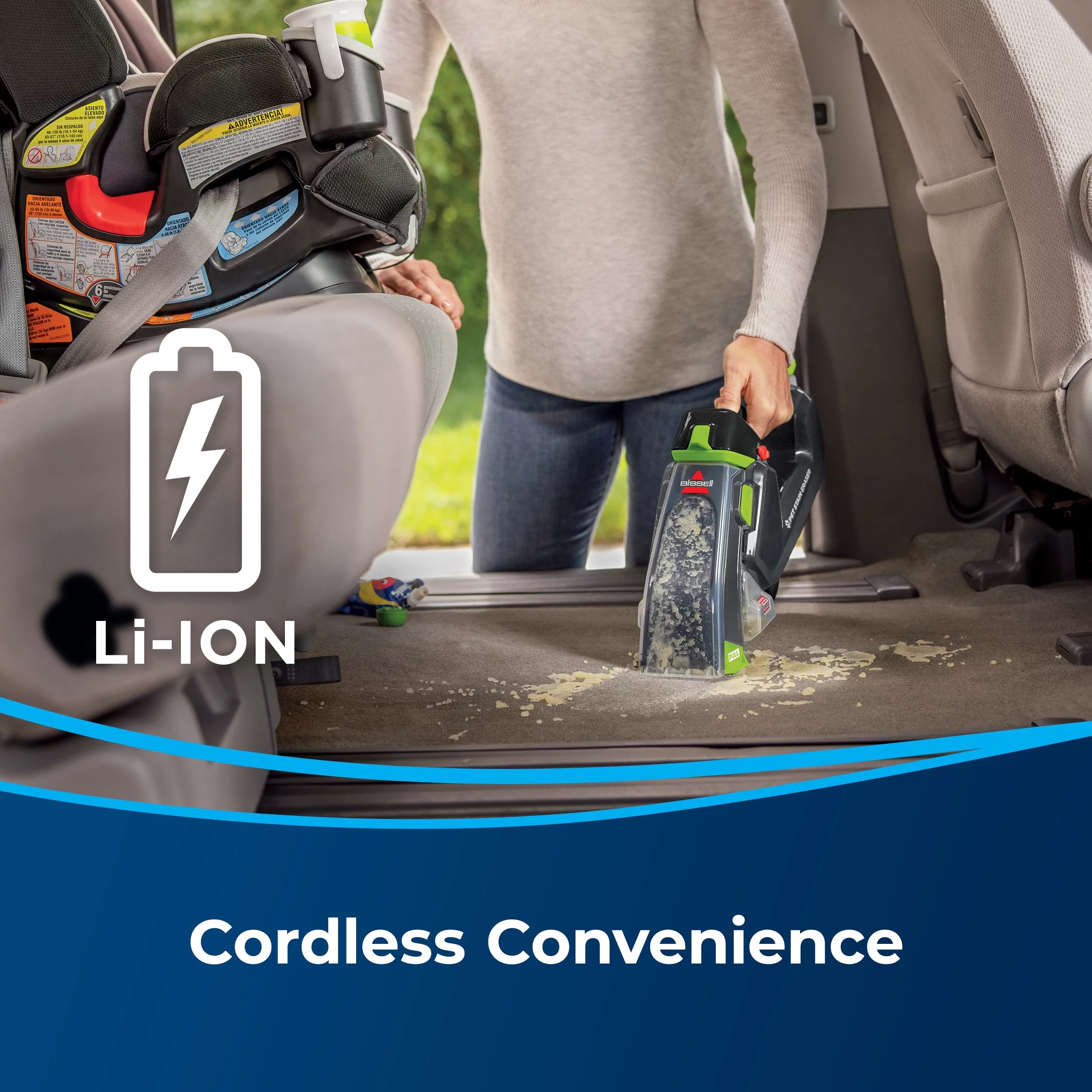Cordless Portable Carpet Cleaner B258