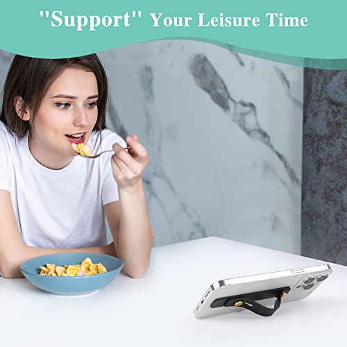 8 Pcs Phone Grip with Stand Phone Strap Holder K8831