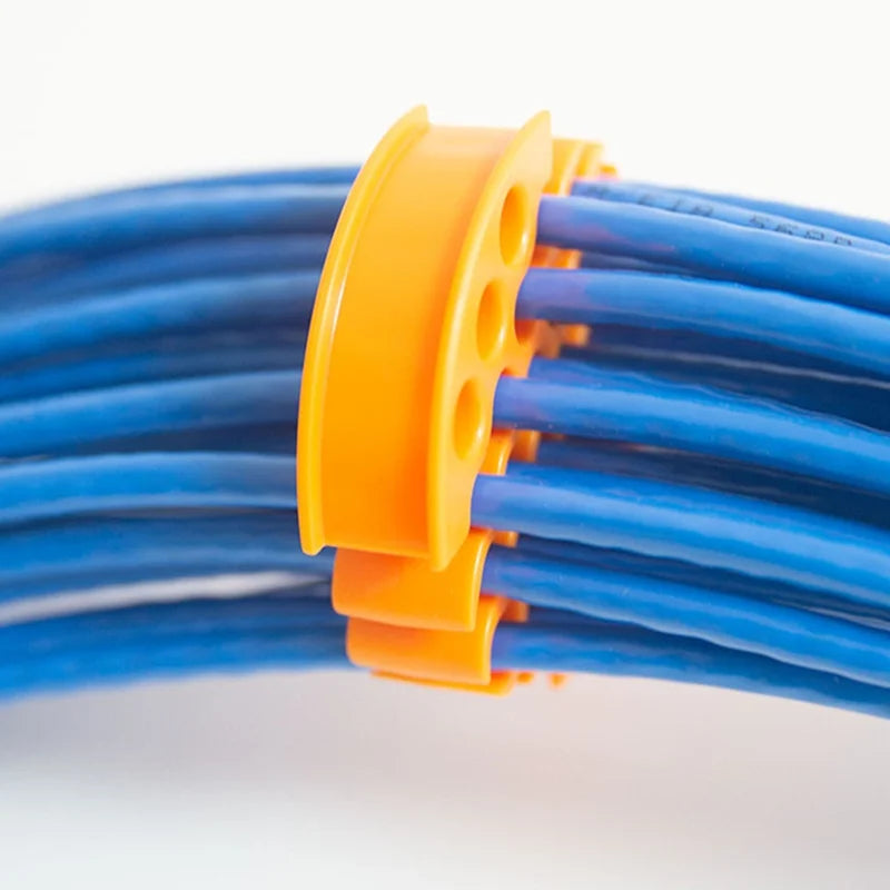 Cable Organizing Tool with Hook and Loop Fastener O866