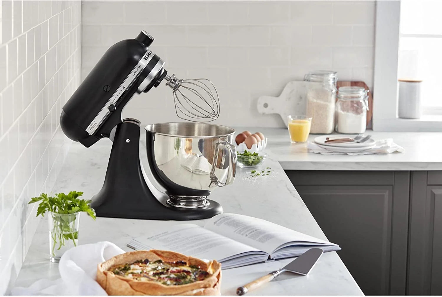 Black Matte 5 Quart Tilt-Head Stand Mixer M46825