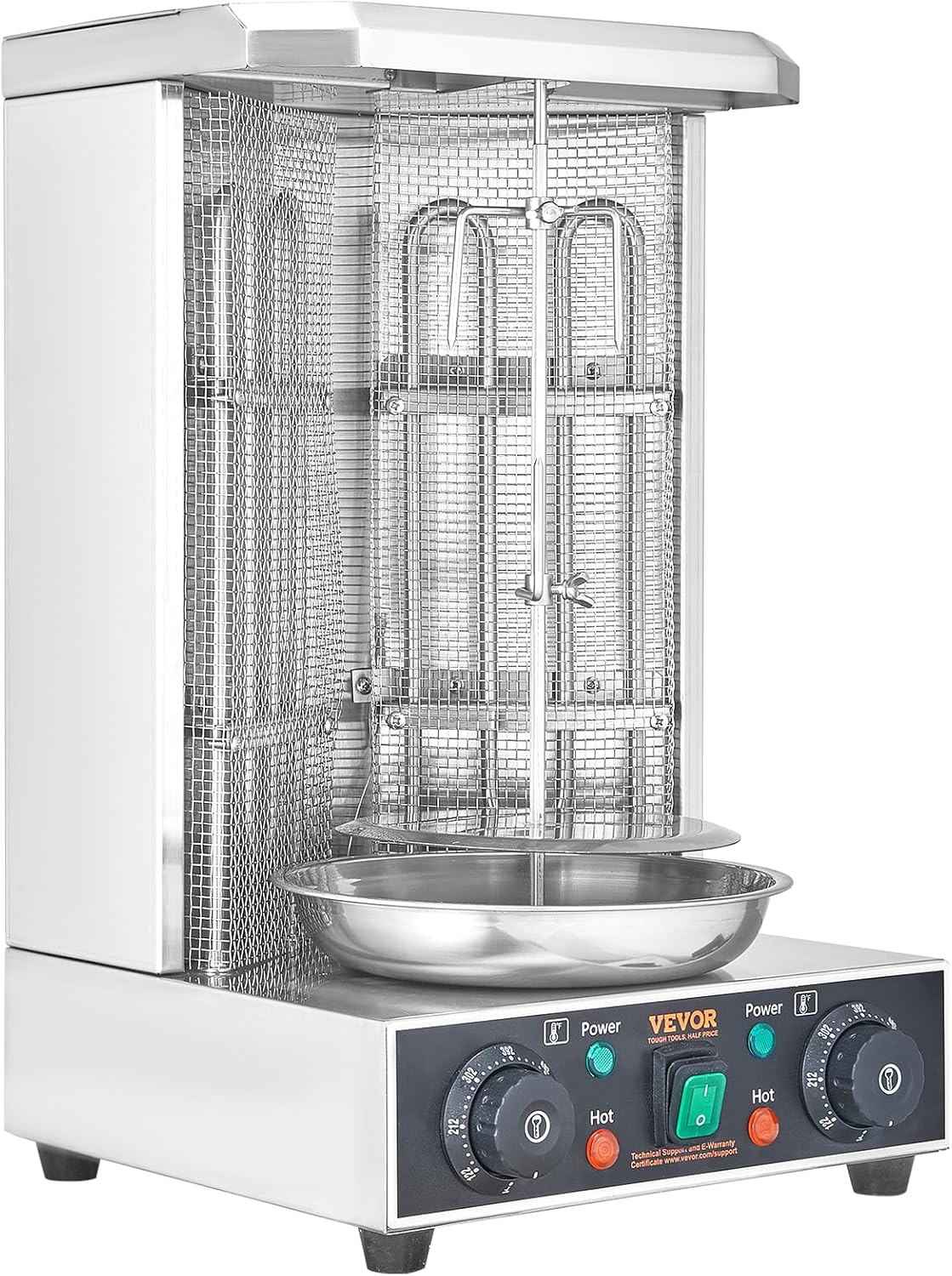 13 lbs Capacity Electric Vertical Broiler Shawarma Grill Machine F6836