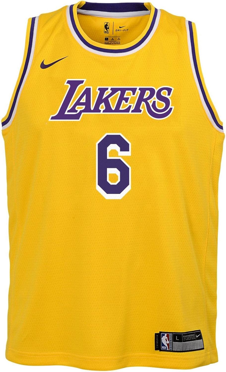 Gold Kid's Swingman Jersey X-Large L4583