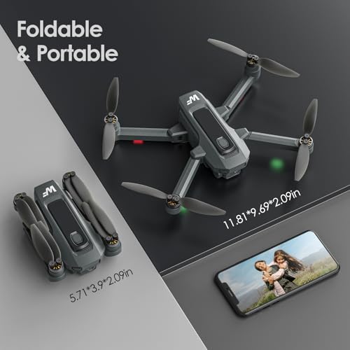 1080P FPV Foldable RC Quadcopter Drone with Camera T2886
