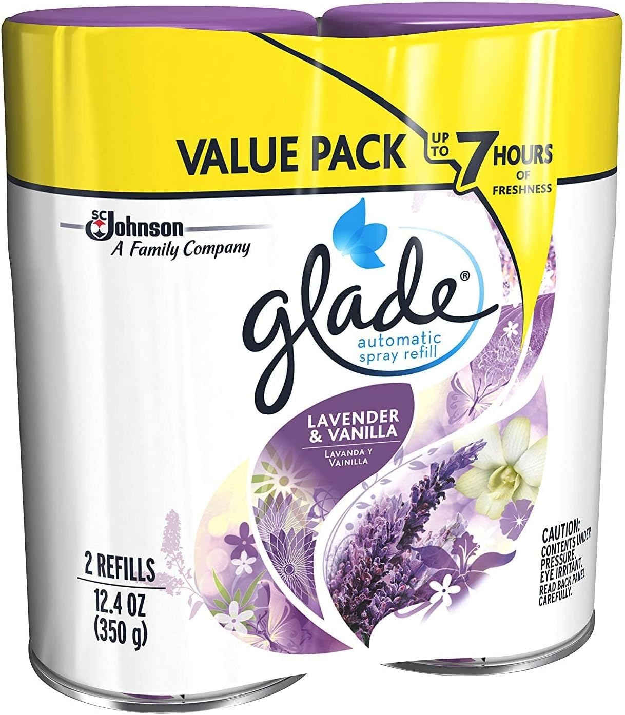 Lavender & Vanilla 6.2 oz Automatic Spray Refill (Pack of 6) X484