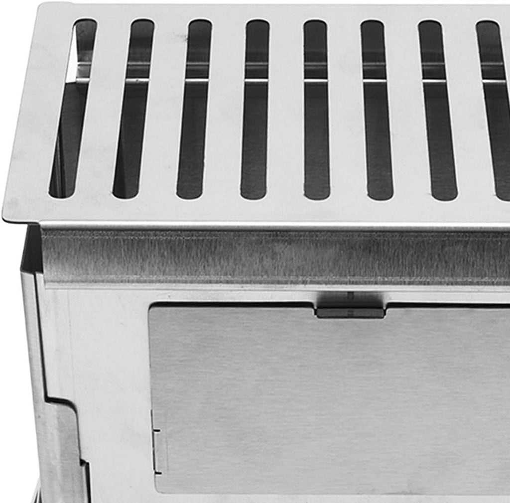 Folding Stainless Steel Wood Burning Stove G14737