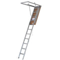 Aluminum Attic Ladder 7.75 ft to 10.25 ft A96427