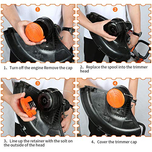 6 Spools String Trimmer Line D827242