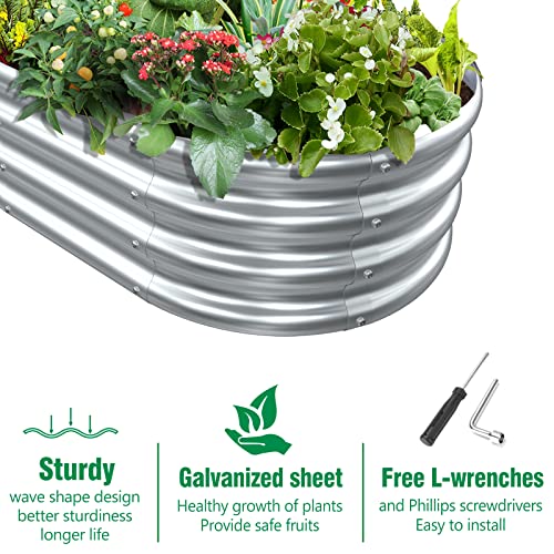 2x2x1 Ft Round Raised Garden Bed L654
