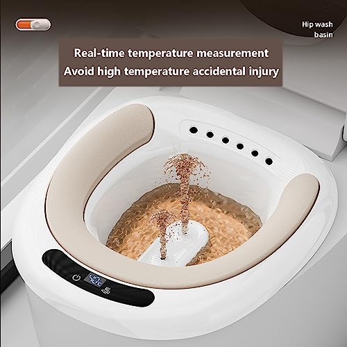 Light Tan PVC Sitz Bath Tub C8372