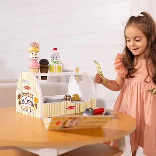 28 pcs Wooden Ice Cream Play Food Set L40818