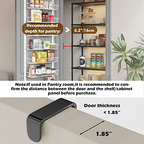 8-Tier Over the Door Metal Pantry Organizer X792