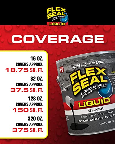 Clear Liquid Rubber Coating Sealant, 32 oz C164