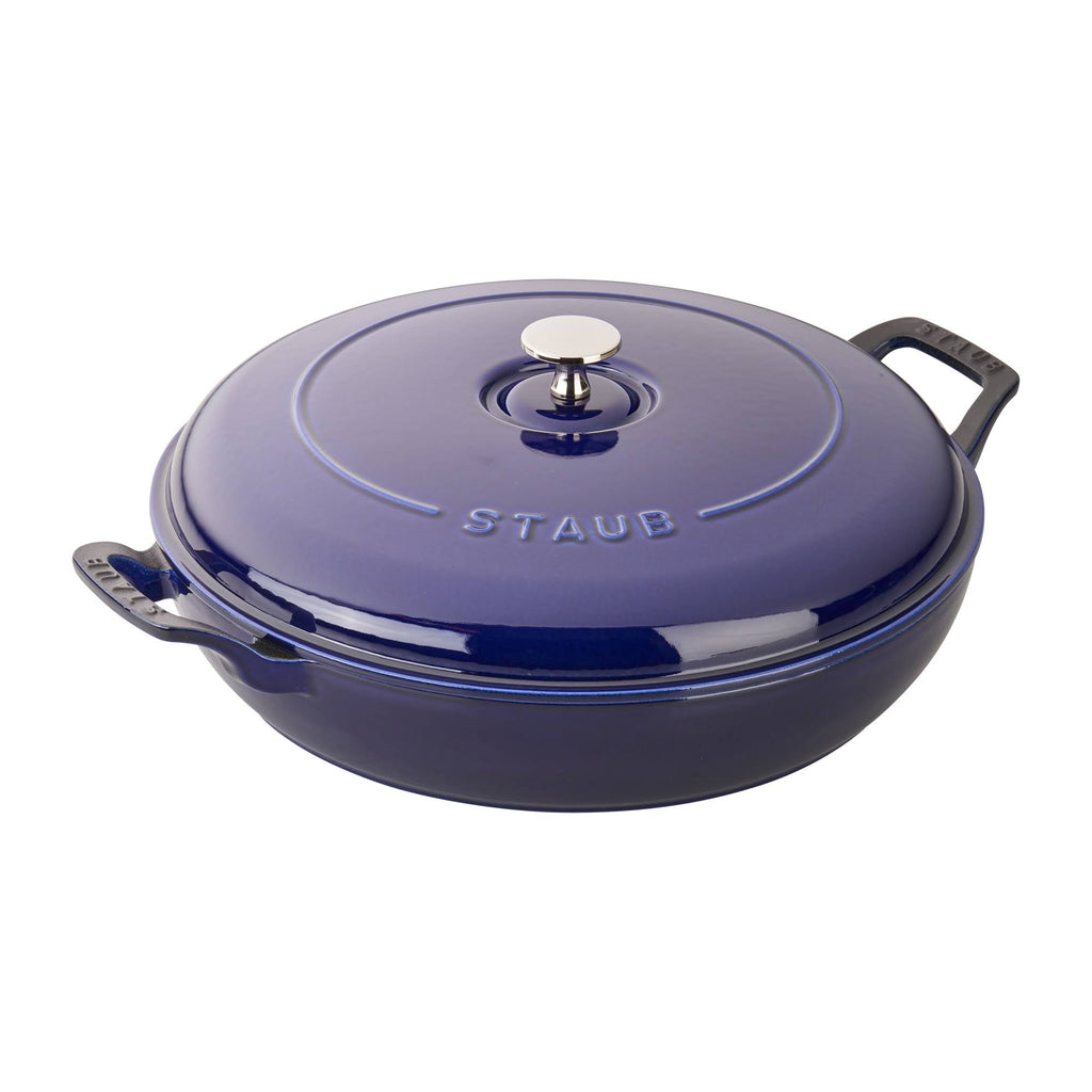 Cast Iron 3.5-qt Braiser Dark Blue B41252