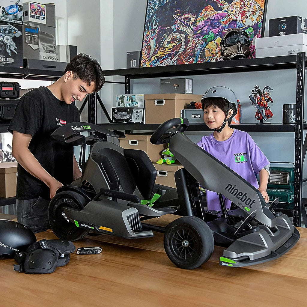 Black Electric GoKart Pro D678