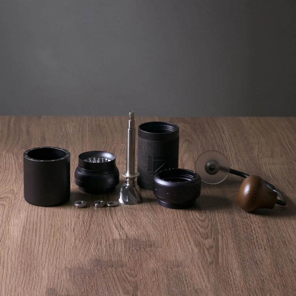 Manual Coffee Grinder Iron Gray Conical Burr Y751