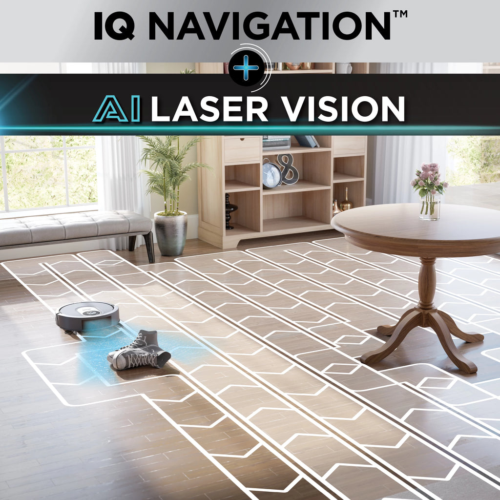 AI Robot Vacuum with Self-Cleaning Brushroll N2212