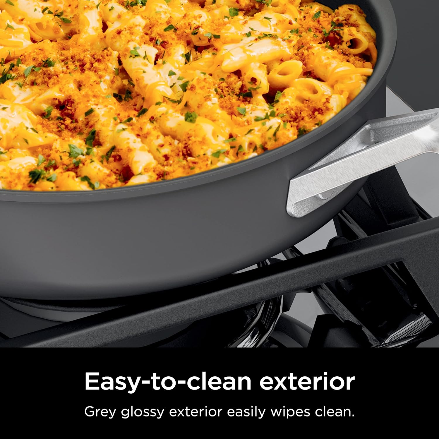 12" Nonstick Fry Pan with Silicone Handles V7033