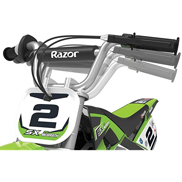 Yellow Electric Motocross Off-Road Bike W61922