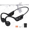 Bone Conduction Headphones Bluetooth 5.4 IPX8 Waterproof 32G Memory Underwater Headphone with MP3-Player O289
