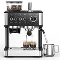 20 Bar Espresso Coffee Machine with Grinder and Milk Frother Steam Wand M676