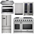 48 in. Natural Gas Range 6 Piece Appliance Package I305