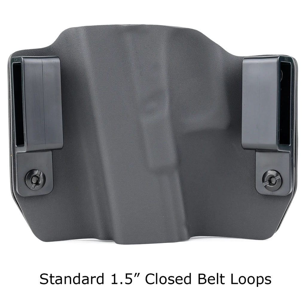 Black Carbon Fiber OWB Kydex Gun Holster D951