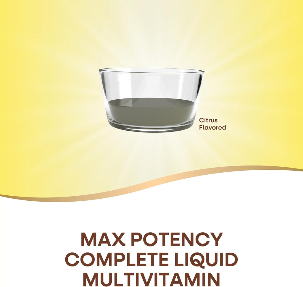Citrus Flavored Liquid Multivitamin, 30.4 Fl Oz W393902