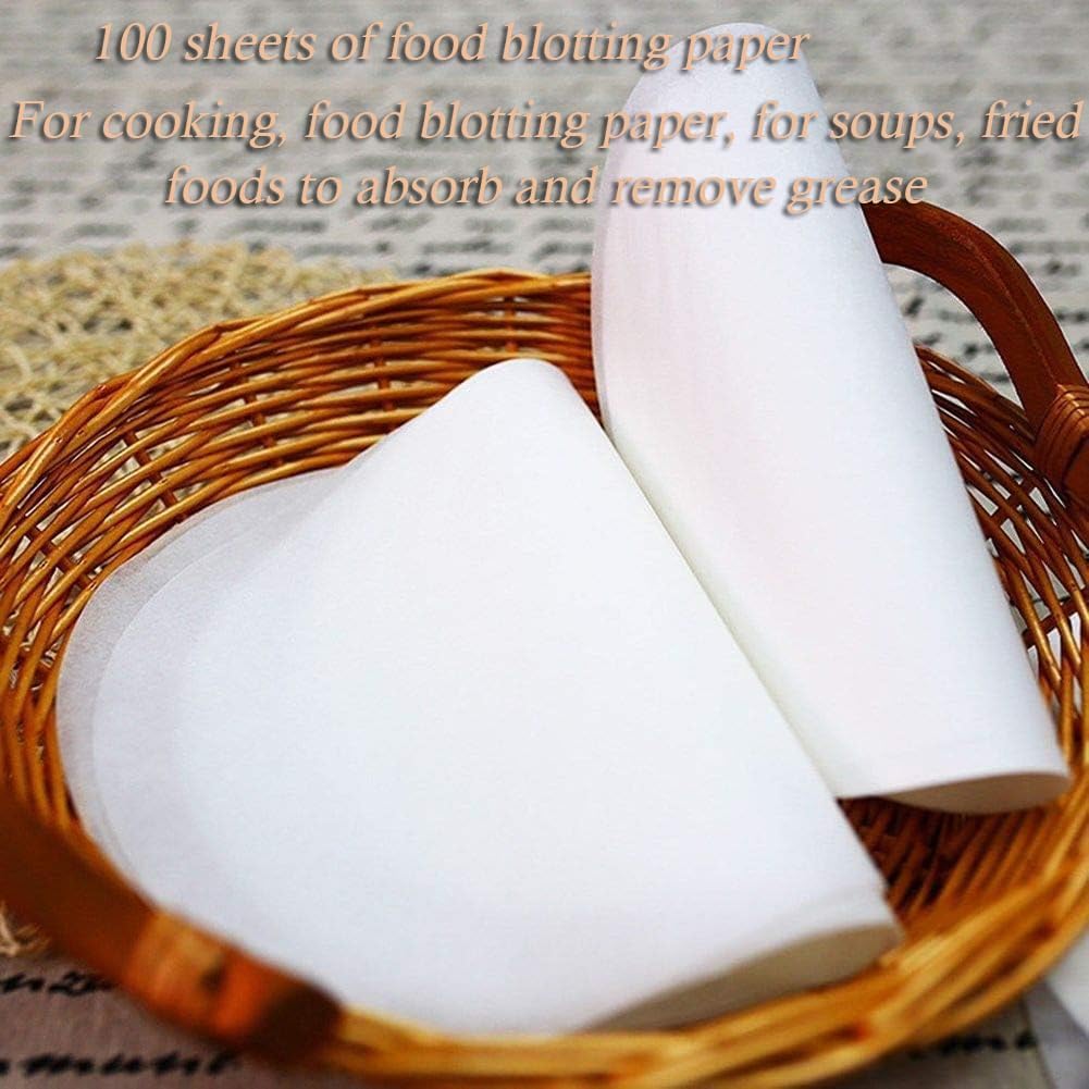 100 Sheets Non-stick Silicone Oil Blotting Paper B221