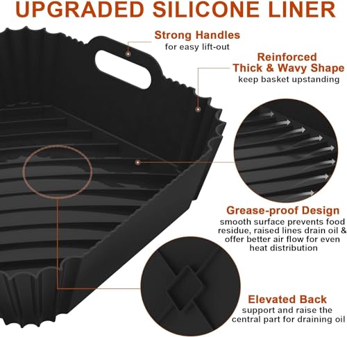 Silicone Reusable Air Fryer Liners J79299
