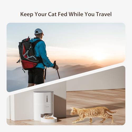 4L Automatic Cat Food Dispenser with App Control R430