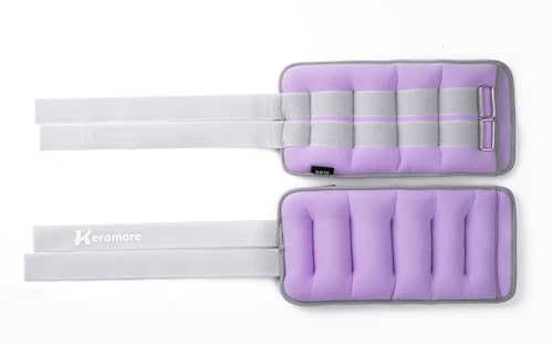 Ankle Weights, 1 Pair, 1/2/3/4/5/6/8/10/12 LBS with Elongated Strap C5951