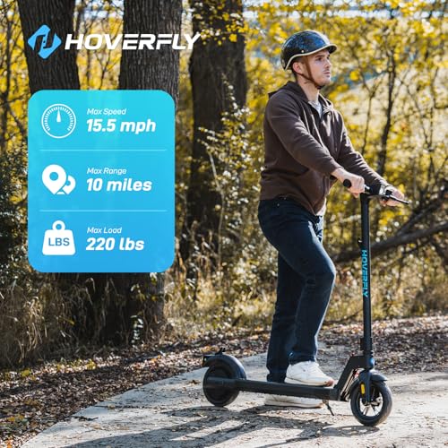 Electric Scooter with 8.5" Solid Tire, 250W Motor, Foldable H696896