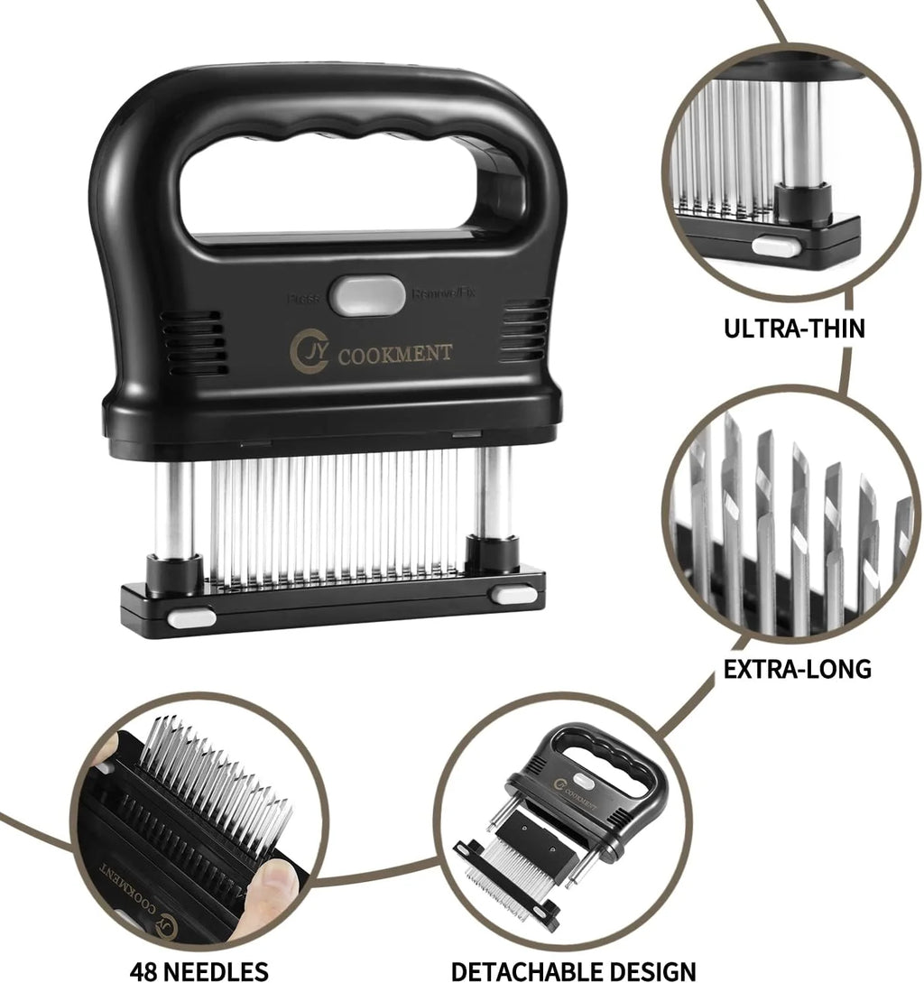 48 Stainless Steel Needle Blades Meat Tenderizer L4666