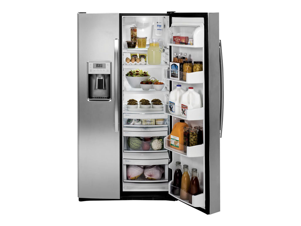 Side-by-side Refrigerator-freezer with Water and Ice Dispenser - 28.4 cu. ft - Stainless Steel H97391