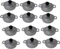 12 Pack 0.7Qt Silver Dutch Oven H6494