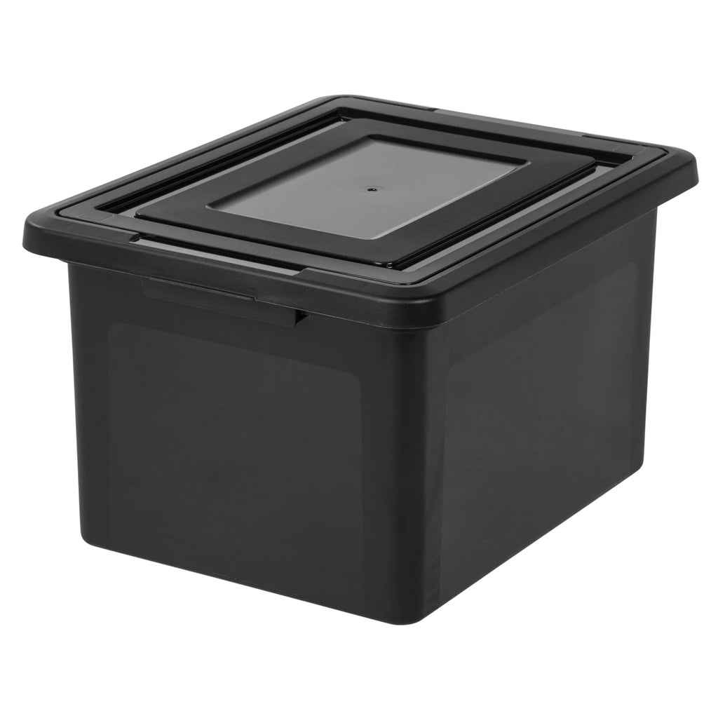 Black 18"L x 14 1/4"W x 10 7/8"H Letter And Legal File Tote V9985