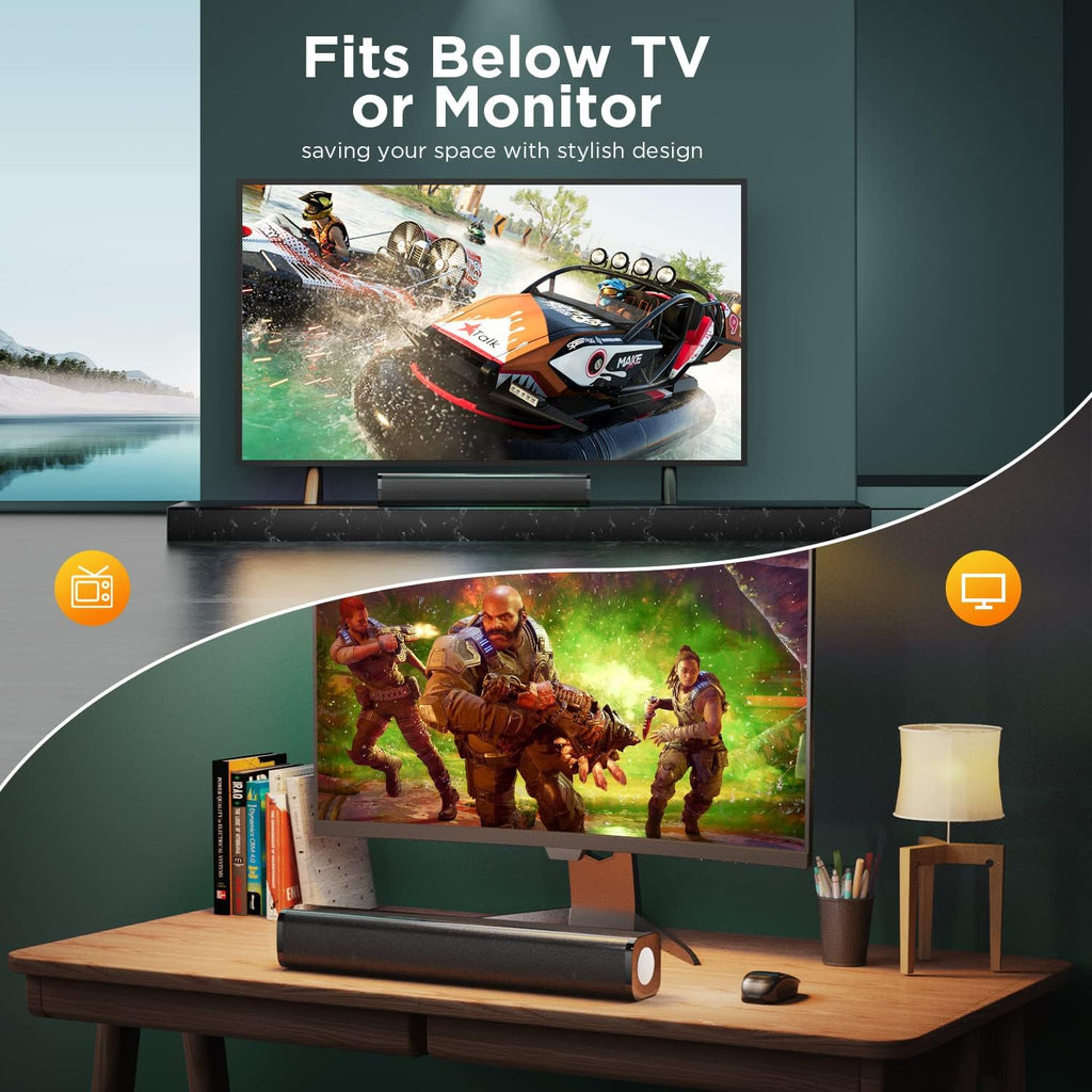 15-Inch Wireless Bluetooth 5.0 Soundbar L7075